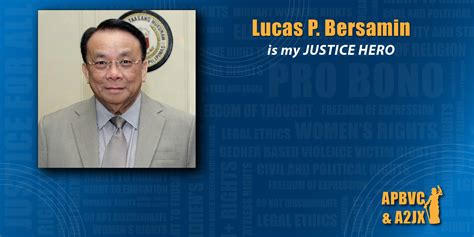 Lucas P. Bersamin - Asia Pro Bono Conference & Access to Justice Exchange