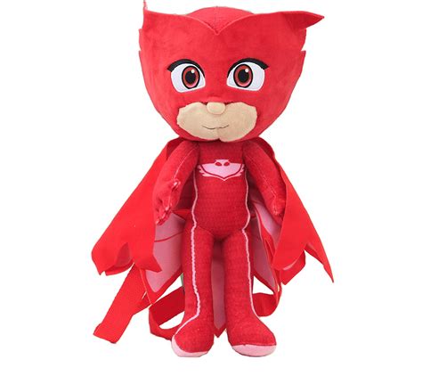 Disney 14" PJ Masks Owlette Stuffed Animals Doll, Plush Backpack Red - Walmart.com