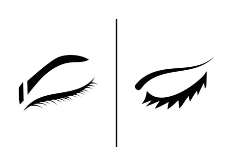 Eyelash logo icon design template illustration 21883279 Vector Art at ...