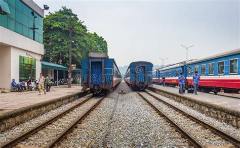 Ga Lao Cai Railway Station in Vietnam Editorial Stock Photo - Image of woman, north: 79278968