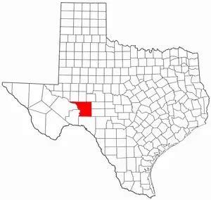 Crockett County Texas - Mapsof.Net