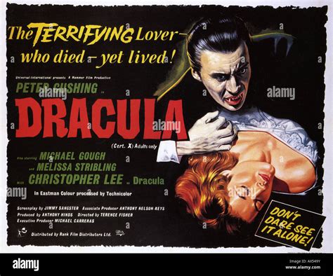 Christopher Lee Dracula Poster