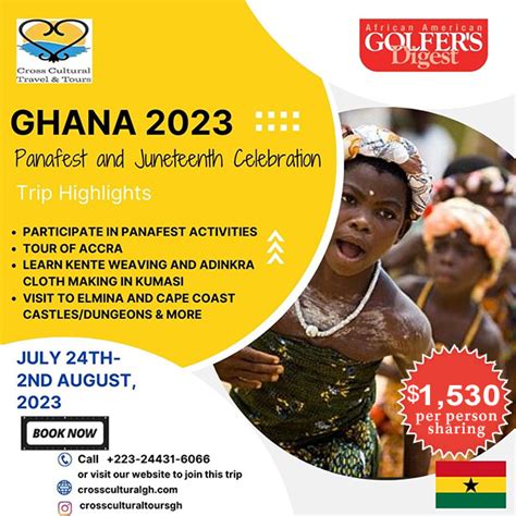 GHANA Panafest & Juneteenth Celebration 2023 – African American Golfer's Digest