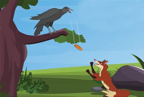 Fox and Crow Short Story with Moral - Moral stories for kids