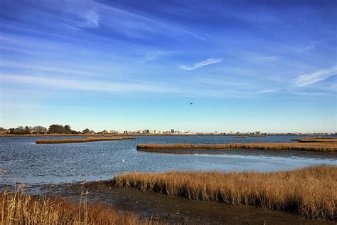 Ocean City Skyline from Assawoman Bay Photograph by Bill Swartwout - Fine Art America