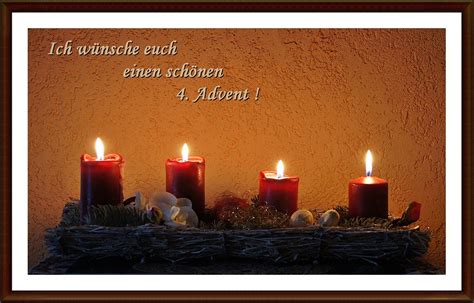 Ich wünsche euch einen schönen 4.Advent Foto & Bild | karten und kalender, weihnachtskarten ...