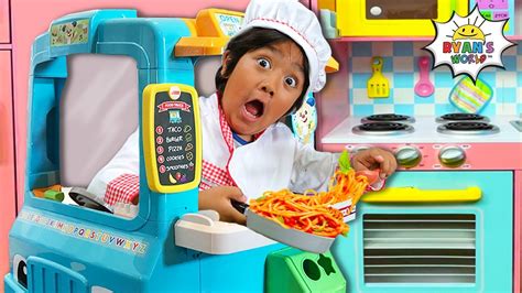 Ryan's Pretend Play Food Truck Store and more! - YouTube