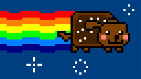 Pixilart - Nyan Dog, Just For You! (Also Sorry No Gif) by Kittsmeow