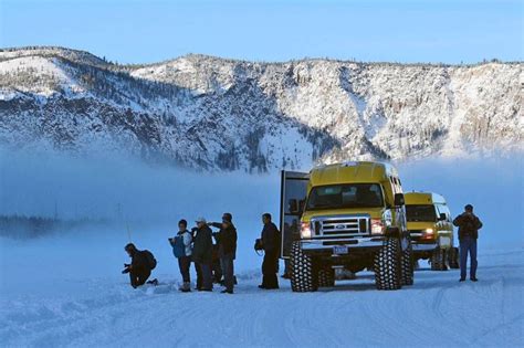 Yellowstone Snowcoach Tours | Yellowstone vacation, Yellowstone national park, Yellowstone tours