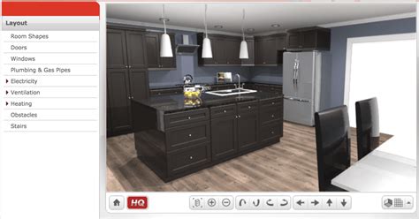 Home Hardware free kitchen design software user interface # ...