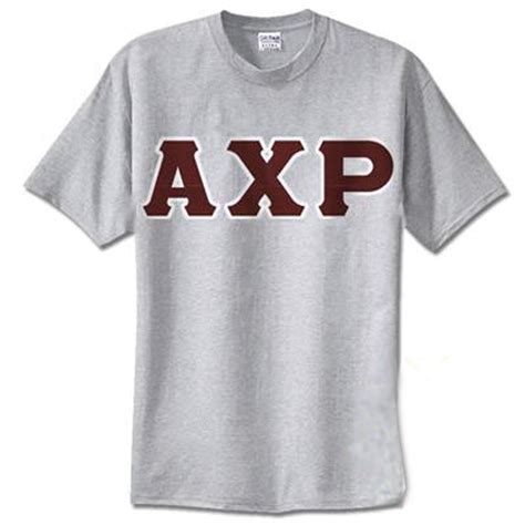 Alpha Chi Rho Standards T-Shirt Greek Clothing and Apparel