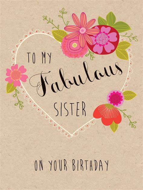 Pin by Kimberly Ann on Greeting Cards | Happy birthday sister, Happy birthday cards, Happy ...