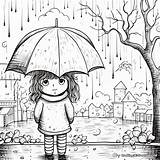 Rainy Day Coloring Pages  Free & Printable sketch template