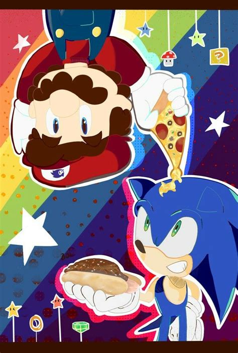 Pin by Isaac Zarate on Sonic and Friends | Mario fan art, Super mario games, Cartoon crossovers