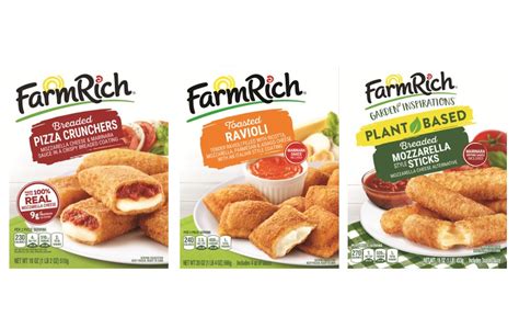 Farm Rich debuts plant-based cheese sticks plus pizza bites, stuffed ...