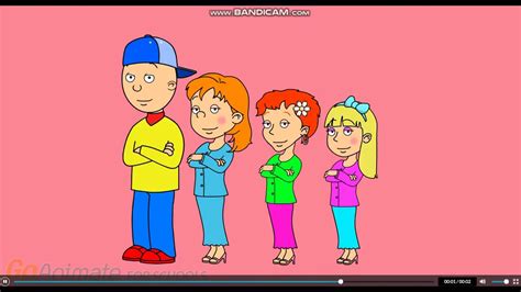 Caillou Characters - YouTube