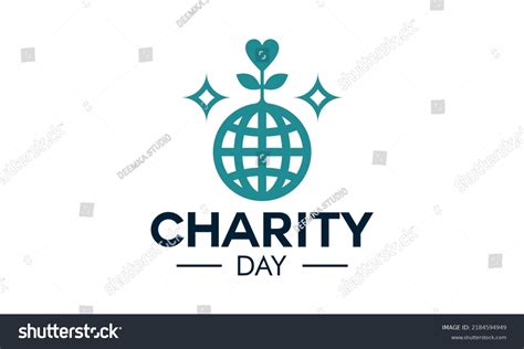 International Day Charity Logo Vector Stock Vector (Royalty Free) 2184594949 | Shutterstock