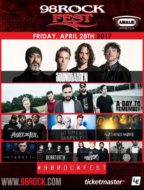 98 Rockfest 2017 - 28/04/2017 - Tampa - Amalie Arena - United States