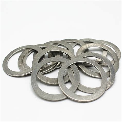 M7 M9 M10 M12 M14 M16 M18 Aluminum Gasket Washer Seal Aluminum Washers Flat Pad 1.5mm Thickness ...