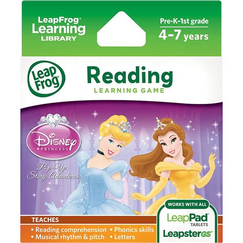 LeapFrog Explorer & LeapPad Learning Game: Disney Princess: Pop-Up Story Adventures - Walmart ...