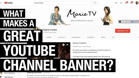 Examples of Great YouTube Channel Art Banners For Inspiration - YouTube