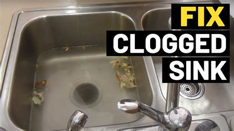 How To Clear A Clogged Kitchen Sink Drain – Juameno.com