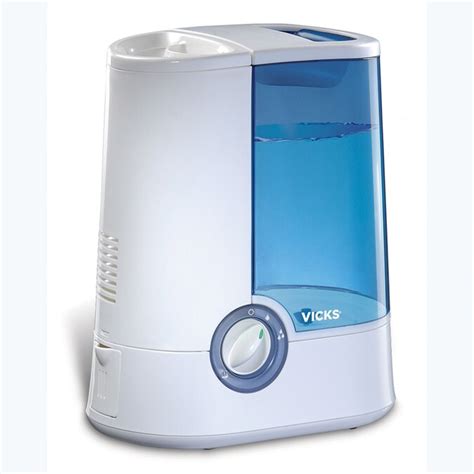 Vicks 1-Gallon Tabletop Warm Mist Humidifier (For Rooms 151-400-sq ft) in the Humidifiers ...