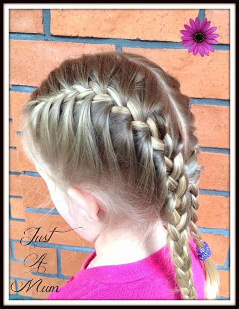 French Braid Tutorial - Just a Mum Hairstyles - Just a Mum