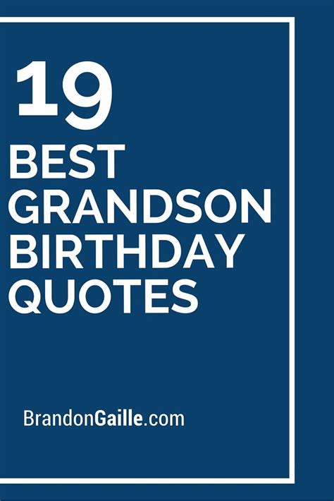 Happy 17th Birthday Grandson Quotes - ShortQuotes.cc