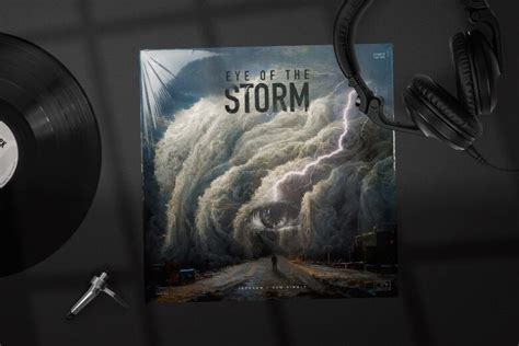 Eye of the Storm Album Cover Art - Photoshop PSD