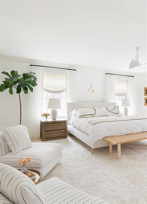 Contemporary New York Home with a Dreamy All-White Bedroom - HAVEN