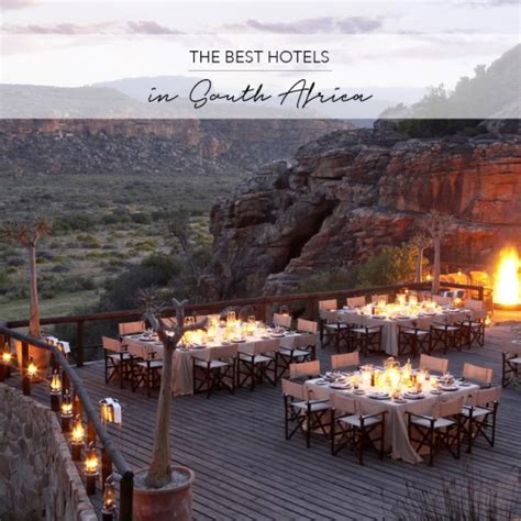 THE 20 BEST HOTELS IN SOUTH AFRICA - by the Asia Collective