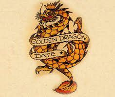 golden dragon tattoo - Google Search | Golden dragon tattoo, Dragon tattoo, Sailor jerry tattoo ...