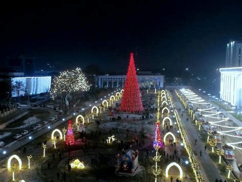 Toshkentda Yangi yil bayrami tadbirlari boshlandi | Qalampir.uz