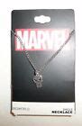 The Punisher Skull Logo Woman's Necklace w/ Chain - Marvel Comics ...