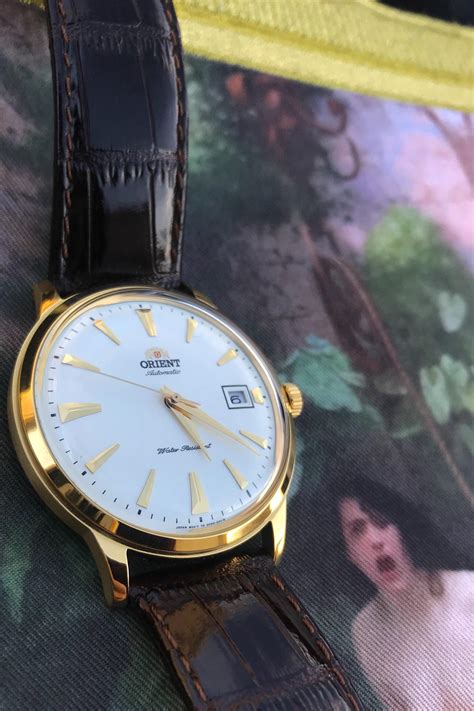 [Orient] Bambino Gold Tone : r/Watches