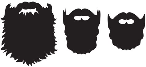 Beard Clip Art - Adding Style and Personality to Your Designs