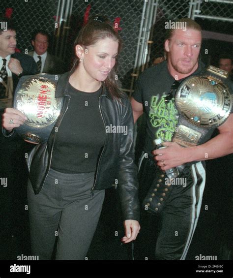 Stephanie McMahon & Triple H Photo By John Barrett/PHOTOlink Stock Photo - Alamy