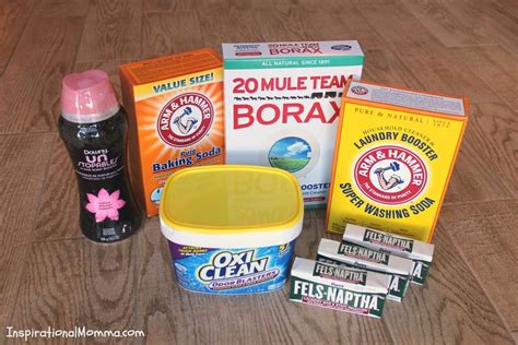 Easy DIY Powder Laundry Detergent - Inspirational Momma