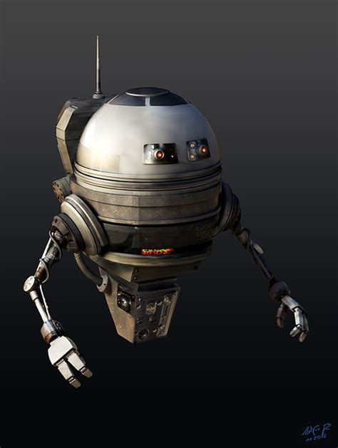 ArtStation - Astromech Droid - Concept