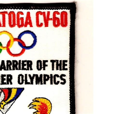 CV-60 USS Saratoga Patch Med Cruise 92 | Aircraft Carrier Patches ...