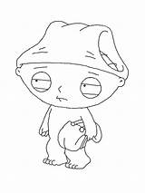 Stewie Griffin coloring Pages sketch template