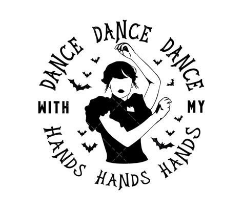 Wednesday Addams Dance SVG, PNG, PDF, Wednesday SVG