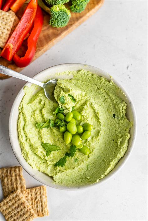 Edamame Hummus Recipe - Running on Real Food