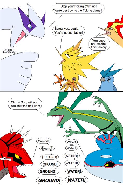 Legendary Pokemon Battle? by LoneClone on DeviantArt