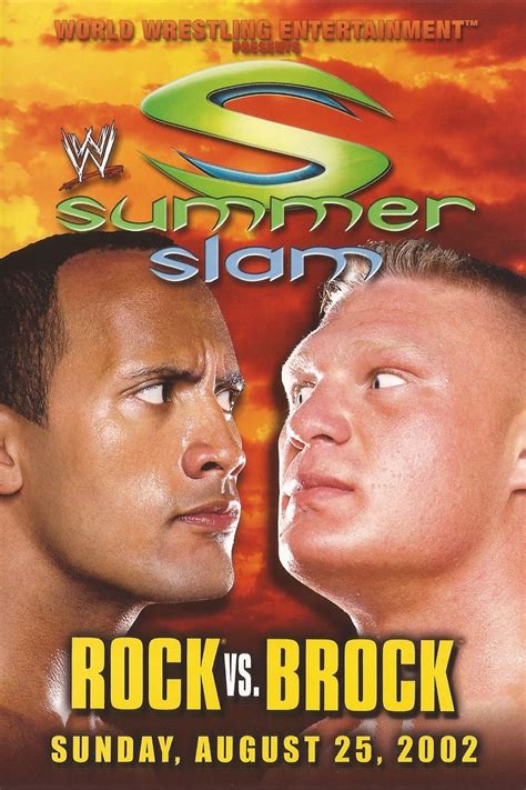 WWE SummerSlam 2002 (2002) - Posters — The Movie Database (TMDB)