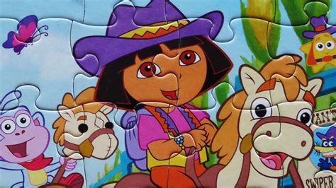 DORA THE EXPLORER Puzzle Nickelodeon Games Rompecabezas De Puzzles ...