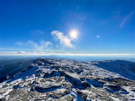 Mount Mansfield in Winter - Trekking Sketches