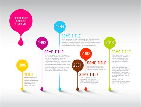 Infographic Timeline Template