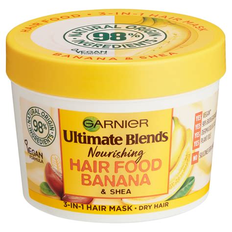 Buy Garnier Ultimate Blends Hair Food Banana 3-in-1 Mask 390ml